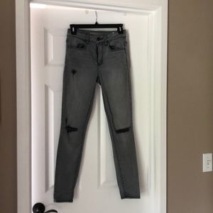 American Eagle Skinny Ripped Jeans